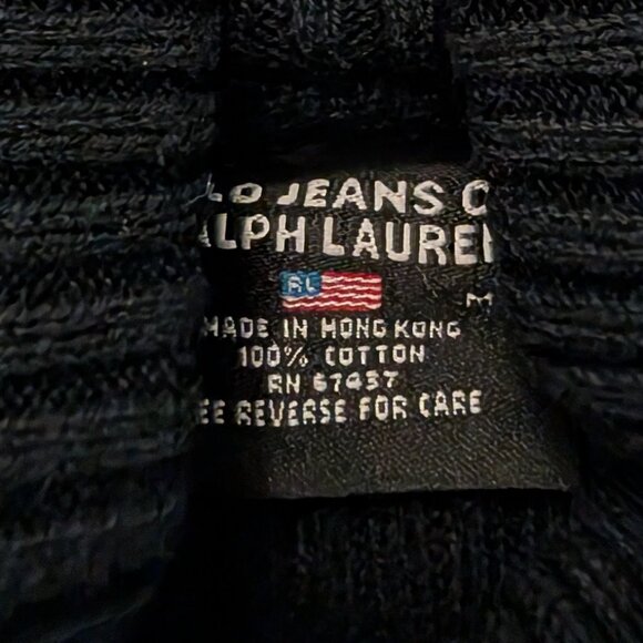 Ralph Lauren Classic Crop Ribbed Turtleneck - Picture 4 of 4